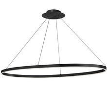 Load image into Gallery viewer, 63W Horiz Chandelier, MB w/ WH Silicone Diffuser