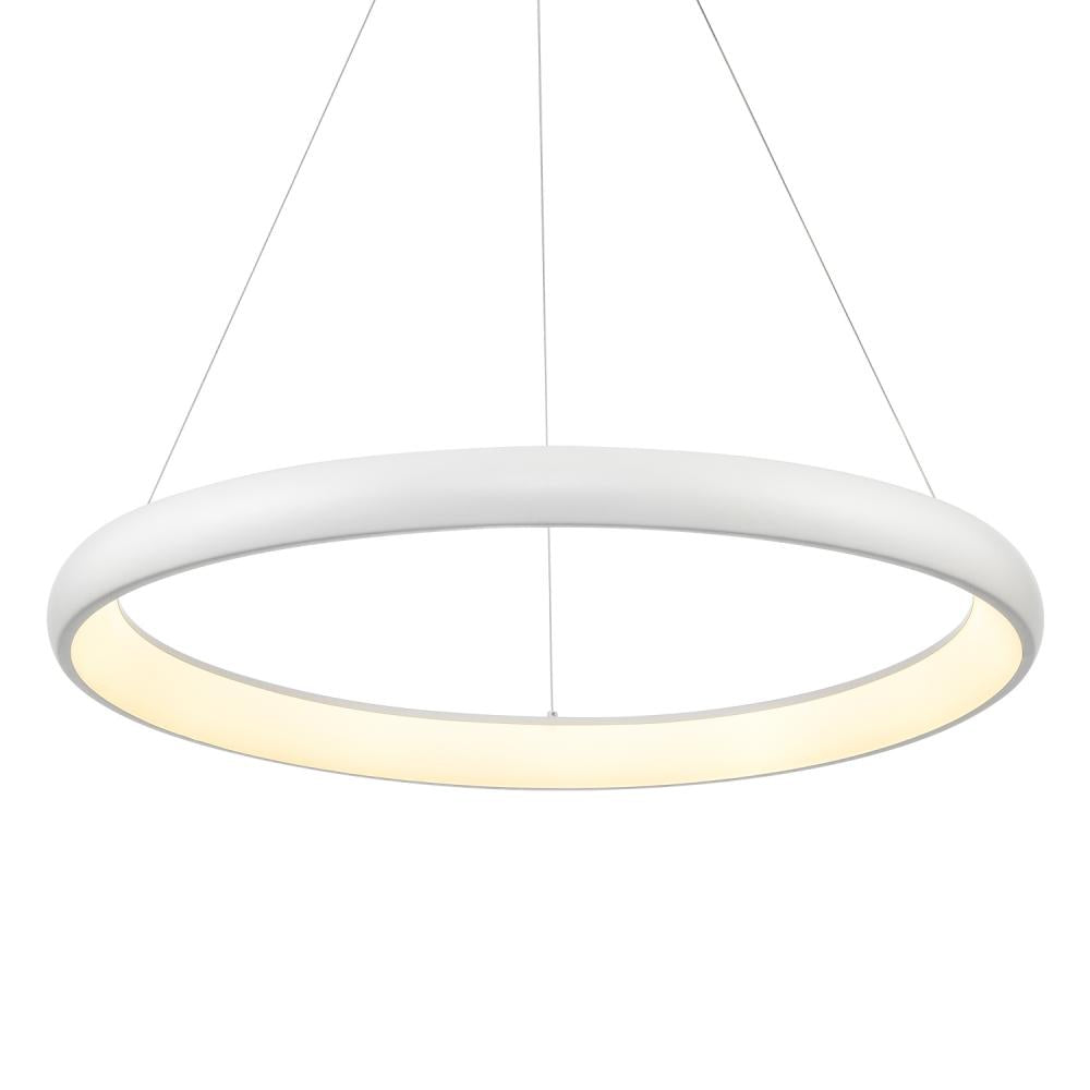 Cortana 32-in White LED Pendant