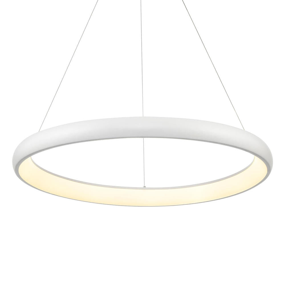 Cortana 32-in White LED Pendant