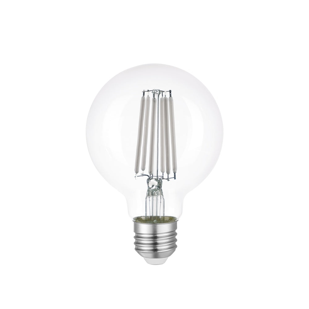 G25, IVORY FILAMENT, 10 WT, 1000 LM, 3000K CLEAR, DIMMABLE, 80 CRI