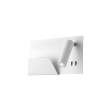 Load image into Gallery viewer, Dorchester 11-in White LED Wall Sconce