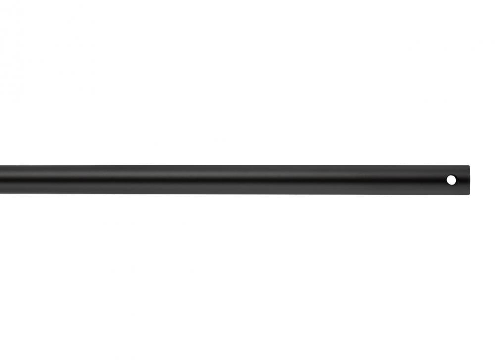12" Coastal Downrod in Midnight Black