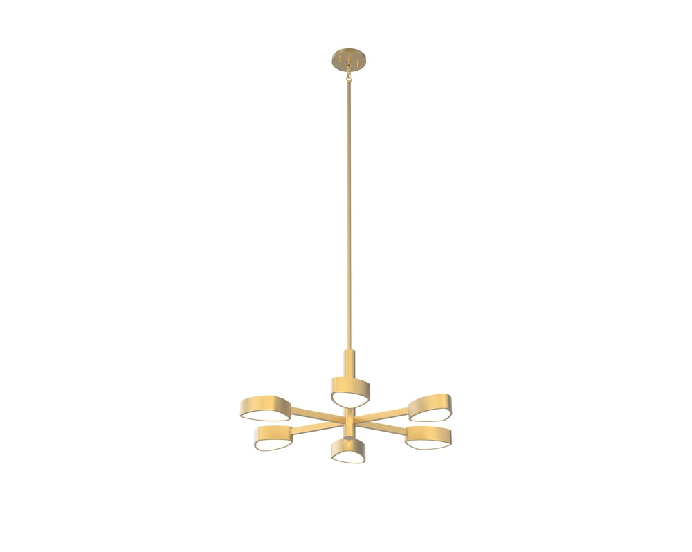 Northen Marches 6 Light Pendant