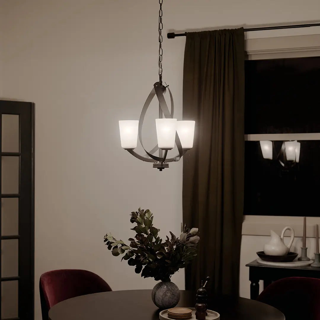 Layla 3 Light Chandelier