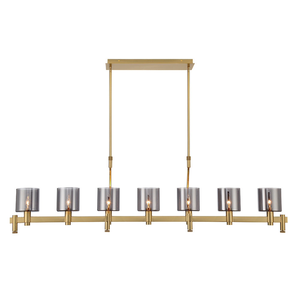 Decato, 7LT Pendant, Gold