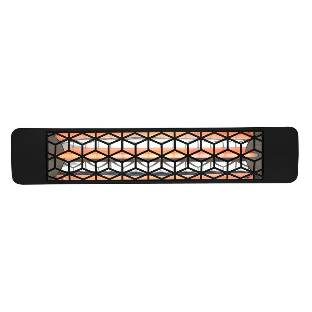 Eurofase EF25480B6 Single Element 39 Inch 2500 Watt Electric Patio Heater