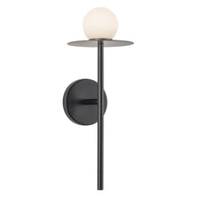Load image into Gallery viewer, Elixir 16-in Black LED Wall Sconce