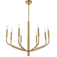 Load image into Gallery viewer, 8LT Chandelier, AGB Finish