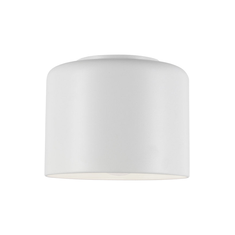 1LT Incand Flush Mount, MW Shade