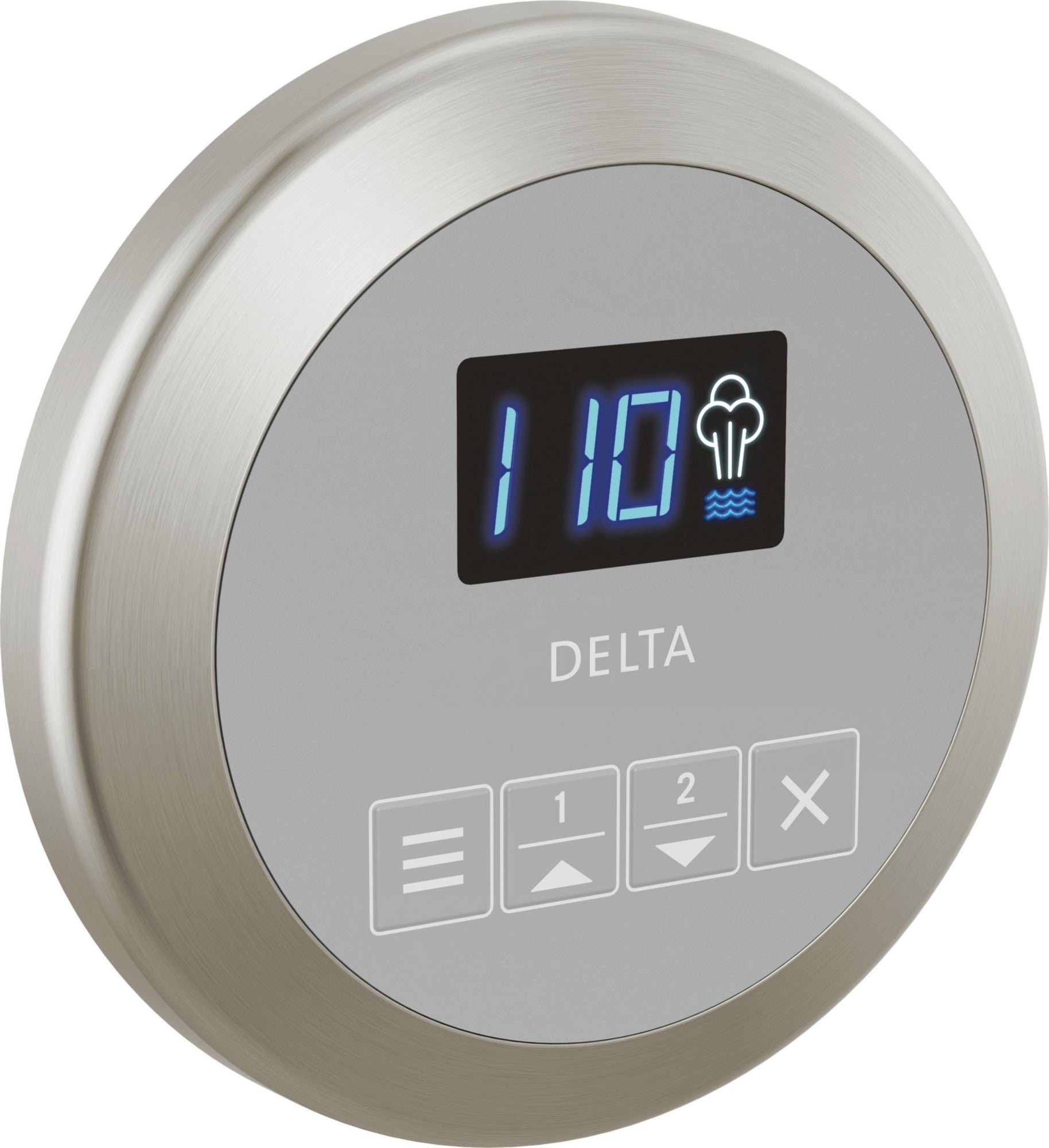 ROUND STEAM CONTROL STAINLESS