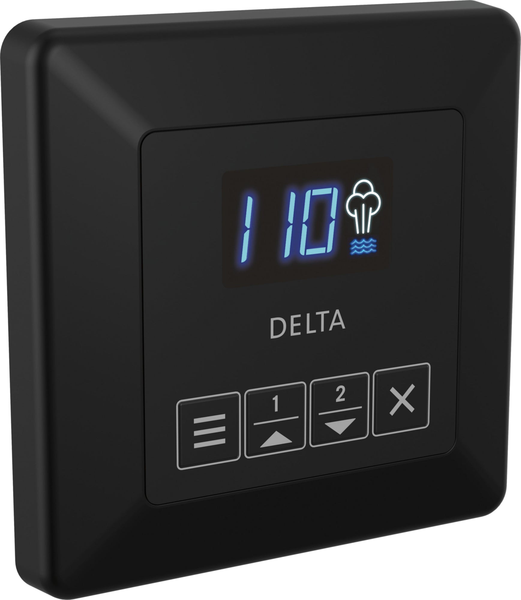 TRANSITIONAL STEAM CONTROL MATTE BLACK