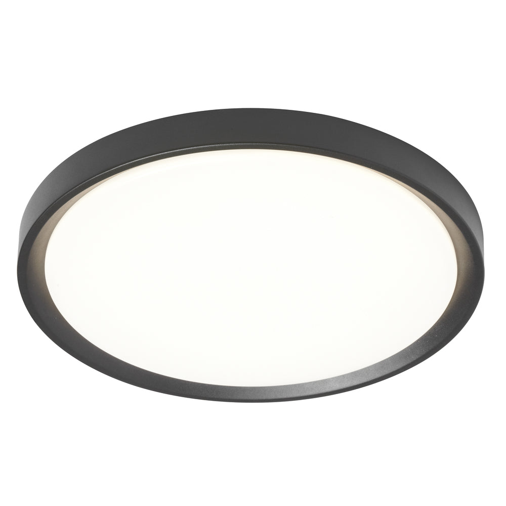 30W Flush Mount, MB w/ WH Diffuser