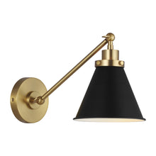 Load image into Gallery viewer, Wellfleet Single Arm Cone Task Sconce