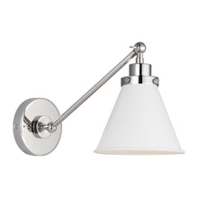 Load image into Gallery viewer, Wellfleet Single Arm Cone Task Sconce