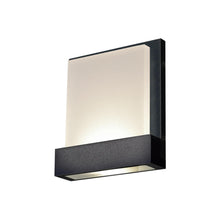 Load image into Gallery viewer, Guide 7-in Black LED Wall Sconce