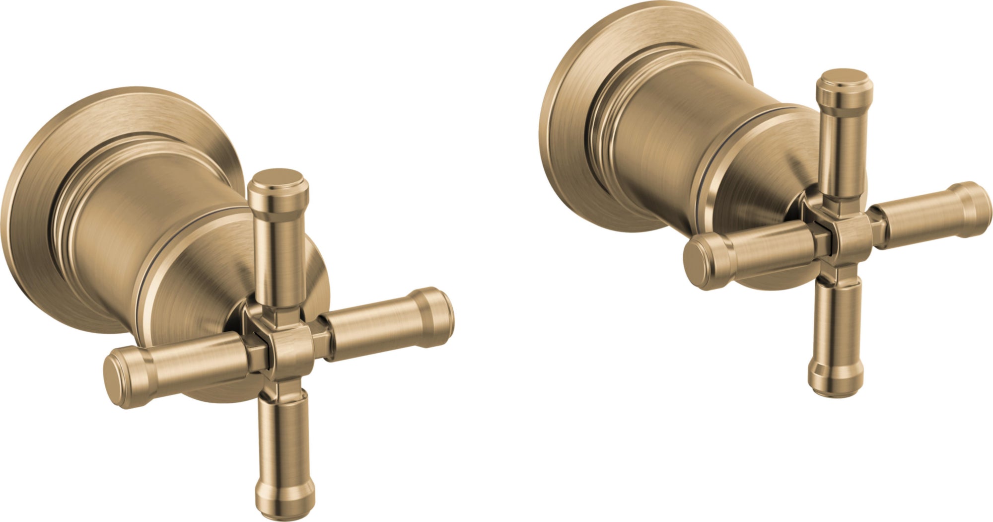 WALL MOUNT TUB FILLER HANDLE KIT-CROSS
