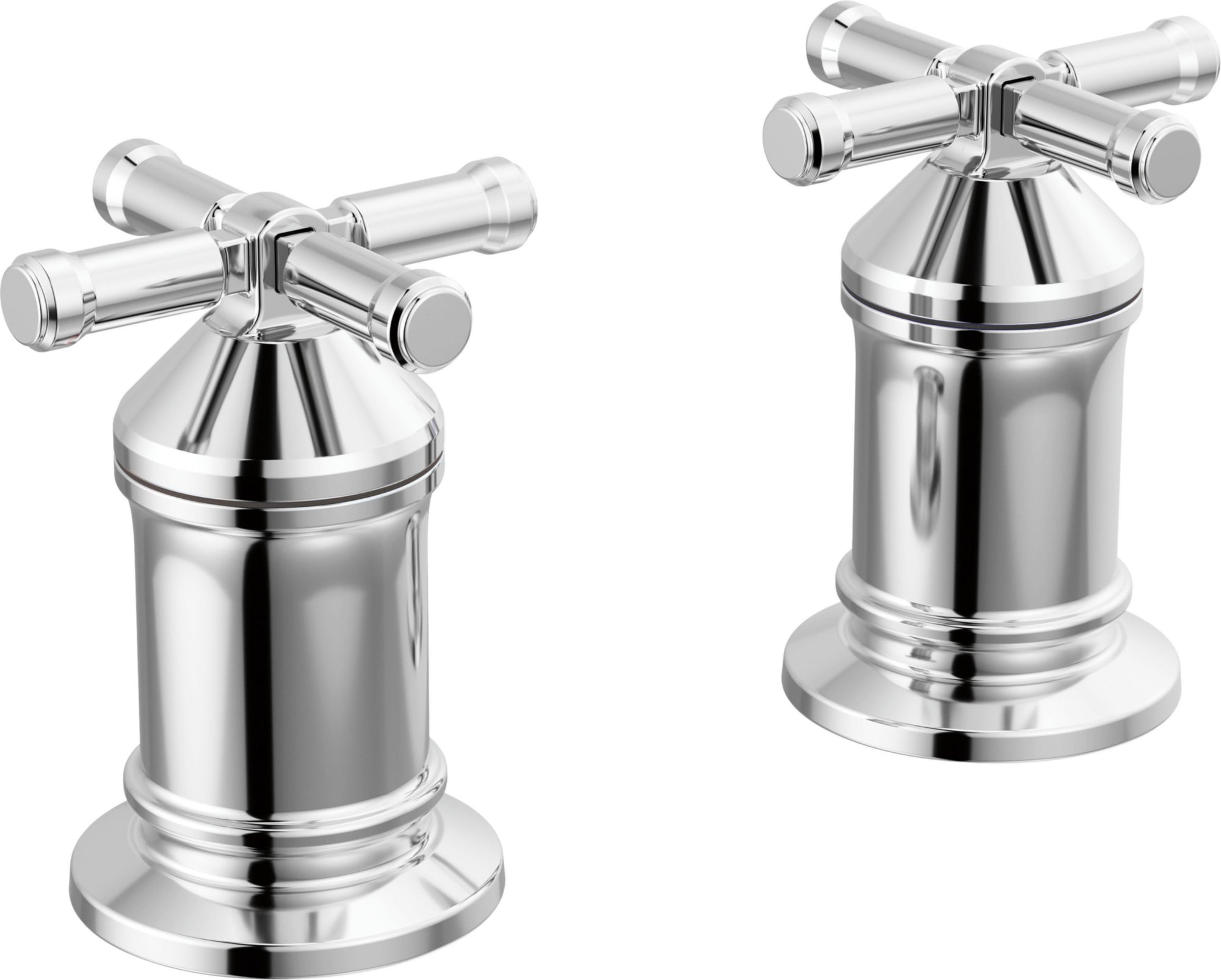2 HANDLE ROMAN TUB HANDLE KIT-CROSS