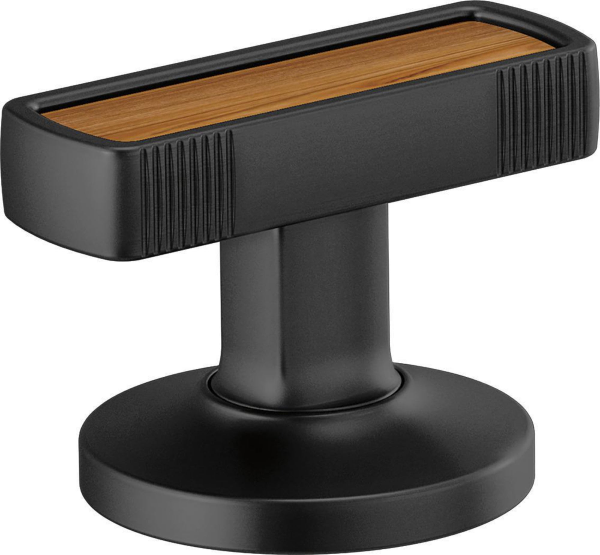 KNOB HANDLE W/WOOD INSERT