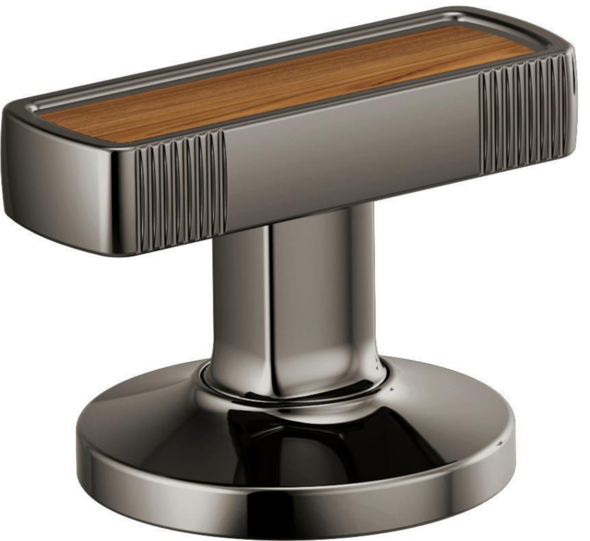 KNOB HANDLE W/WOOD INSERT