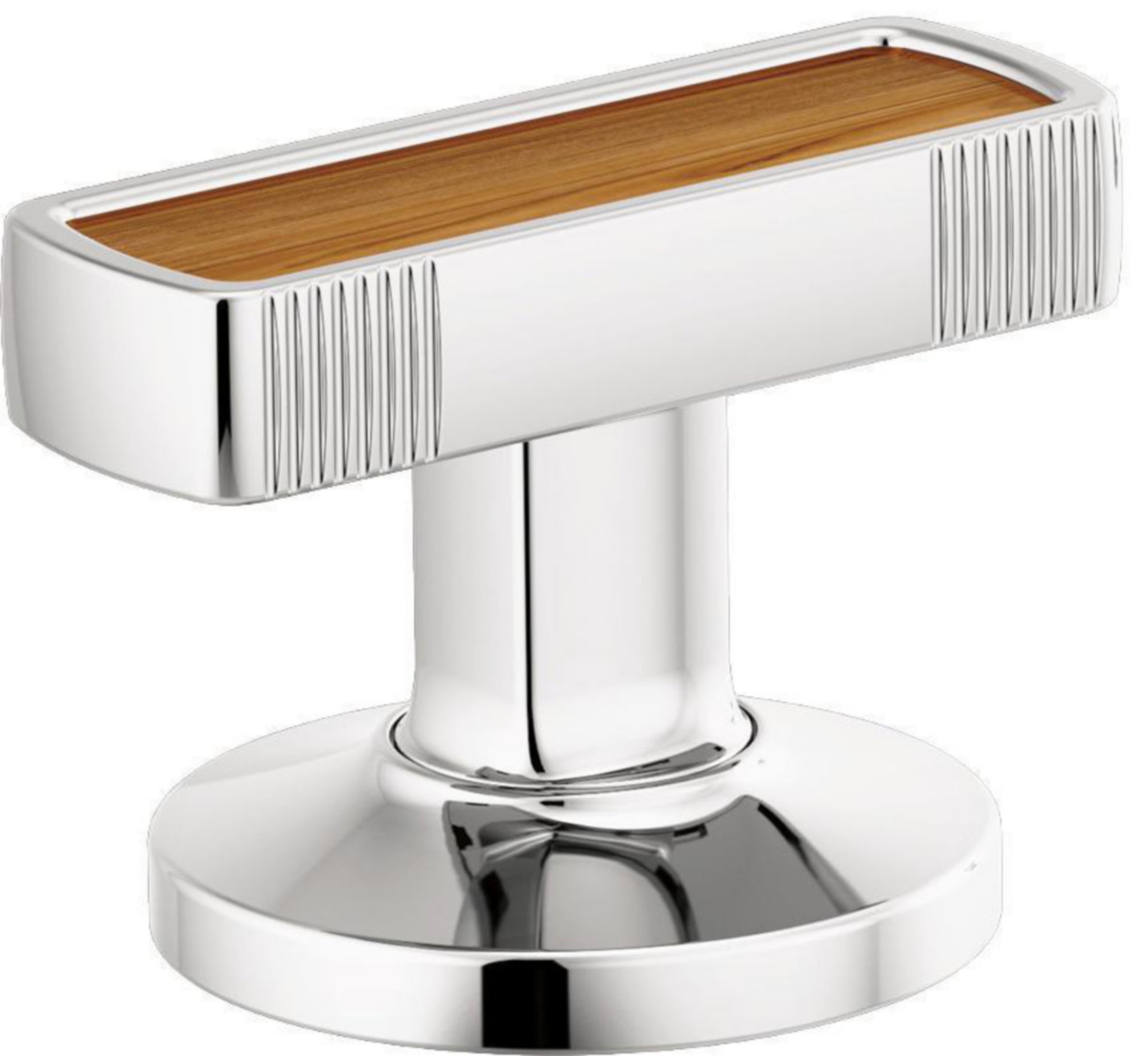 KNOB HANDLE W/WOOD INSERT
