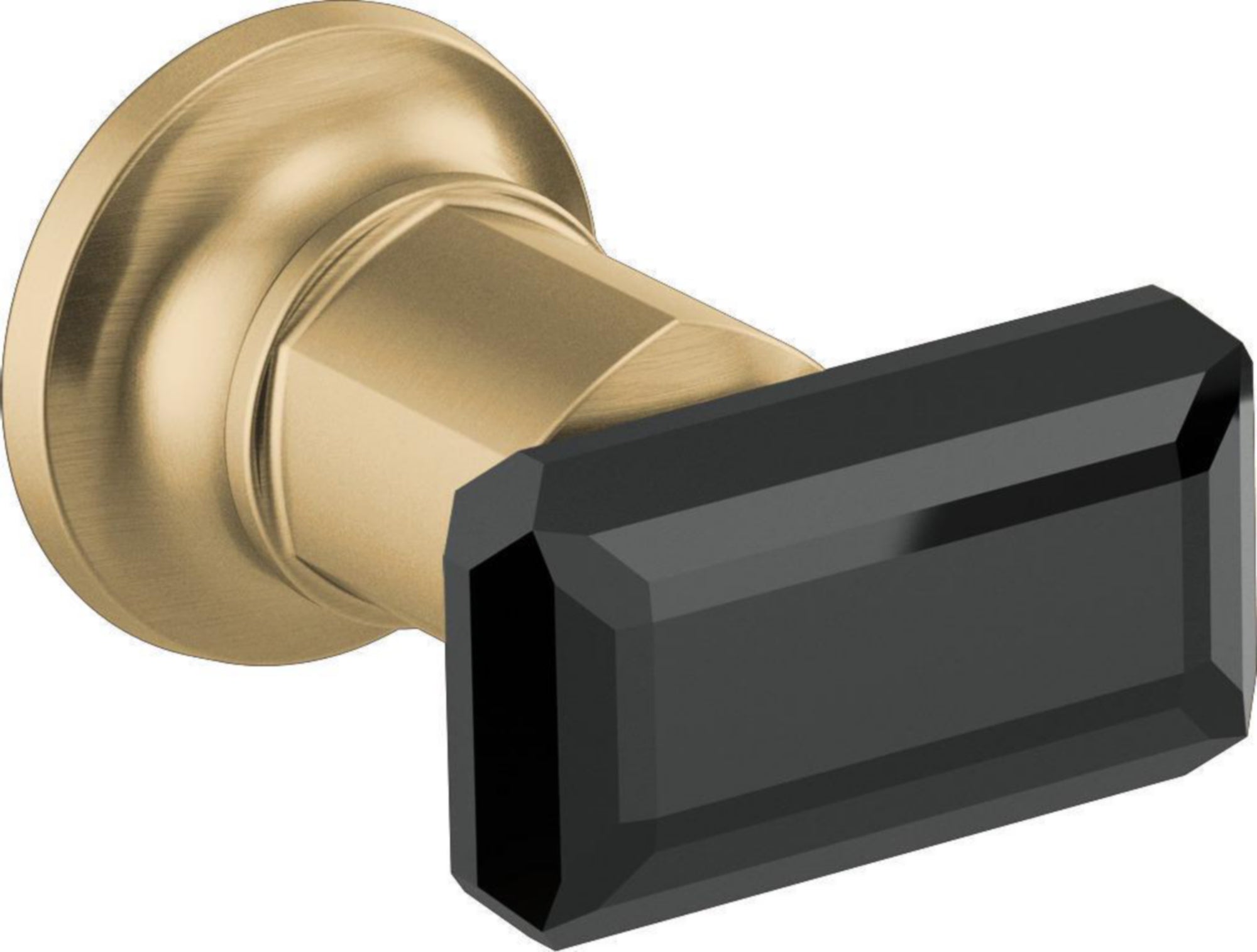 WALLMOUNT TUB FILLER CRYSTAL LEVER HANDLE KIT