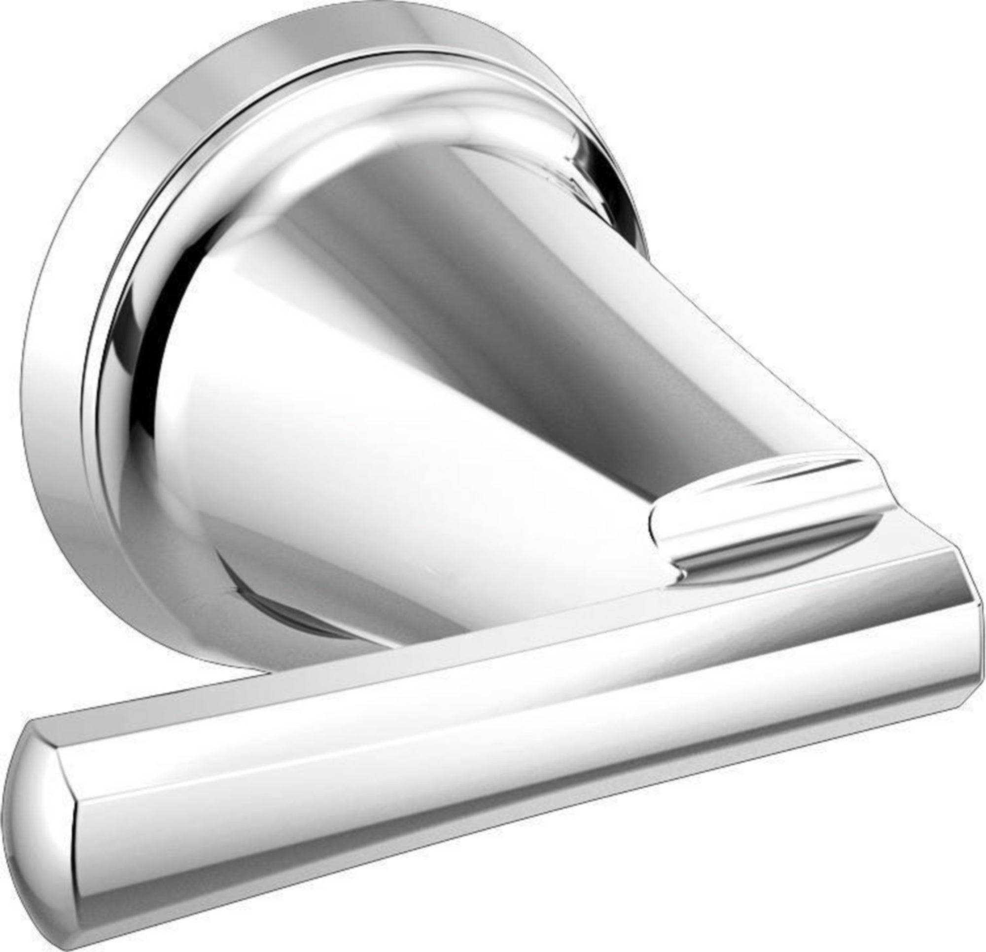WALL MOUNT LAVATORY HANDLE KIT - CRYSTAL LEVER