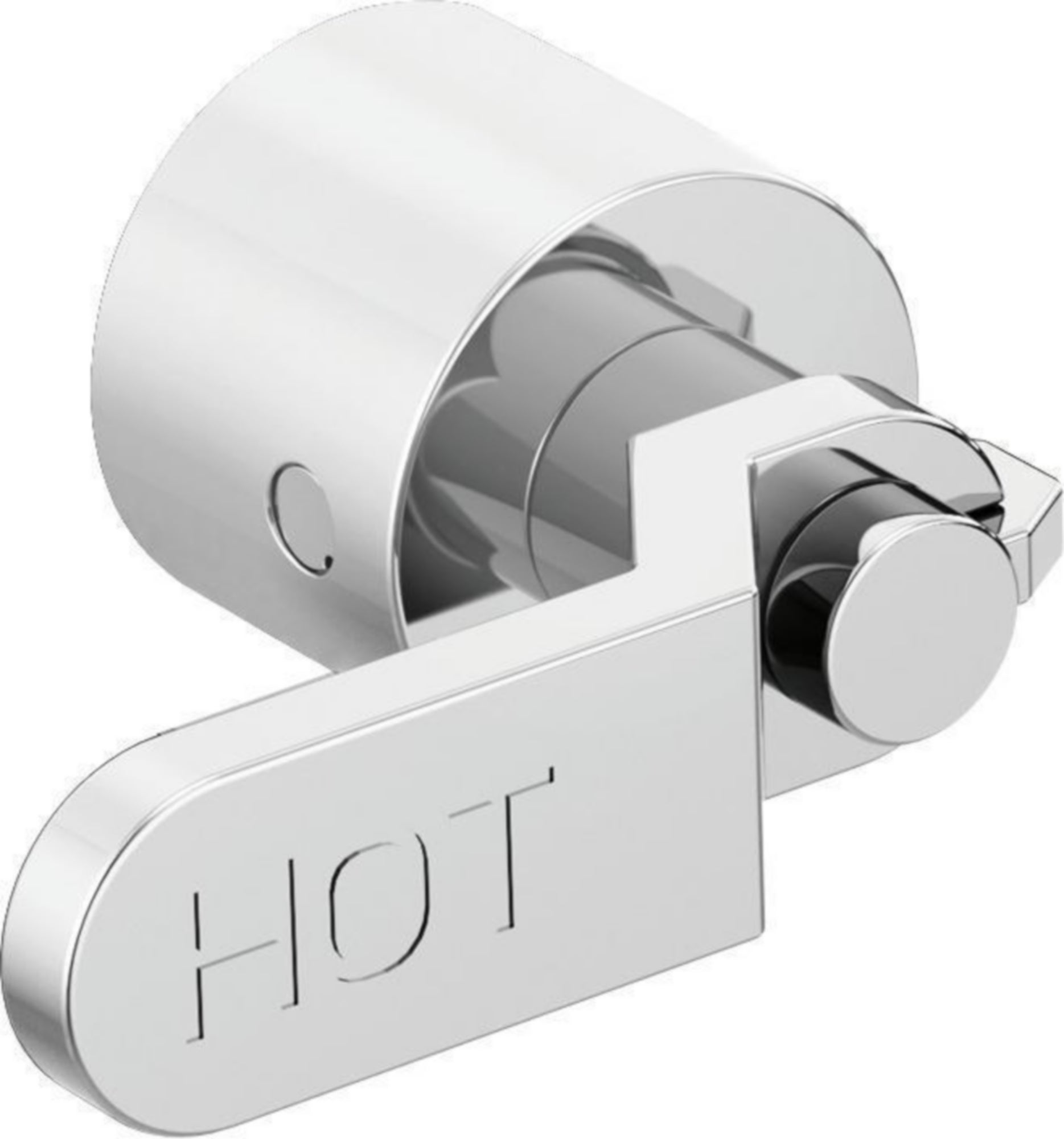 TWO-HANDLE WALL MOUNT TUB FILLER HANDLE KIT - INDUSTRIAL LEV