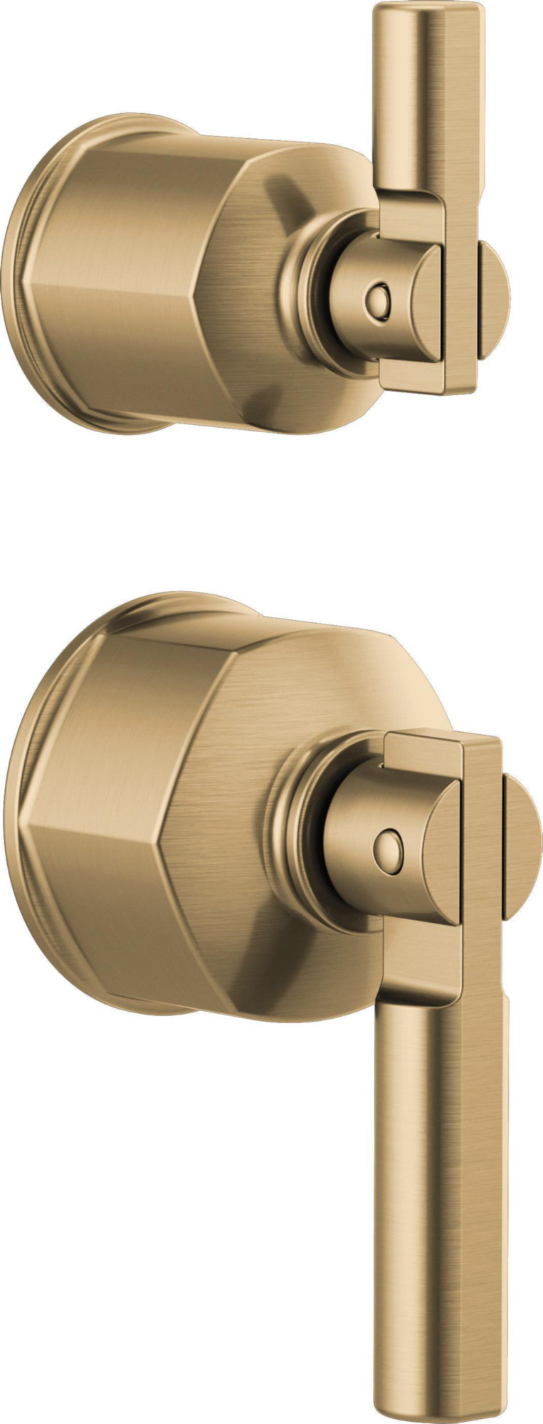 PRESSURE BALANCE VALVE WITH DIVERTER TRIM HANDLE KIT - LEVER