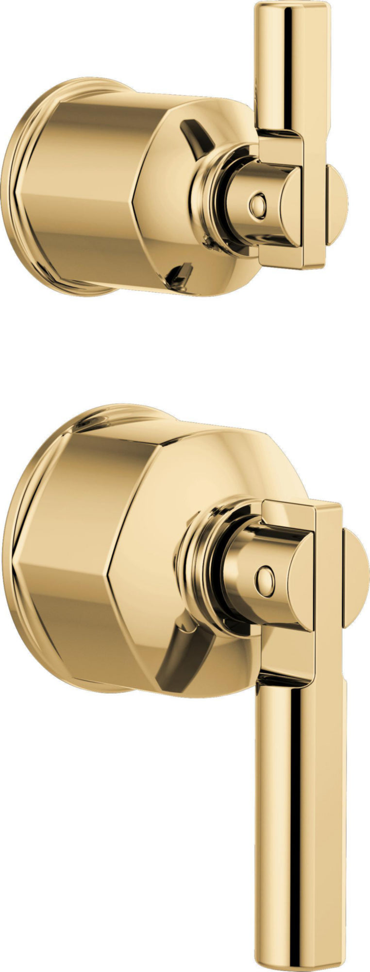PRESSURE BALANCE VALVE WITH DIVERTER TRIM HANDLE KIT - LEVER
