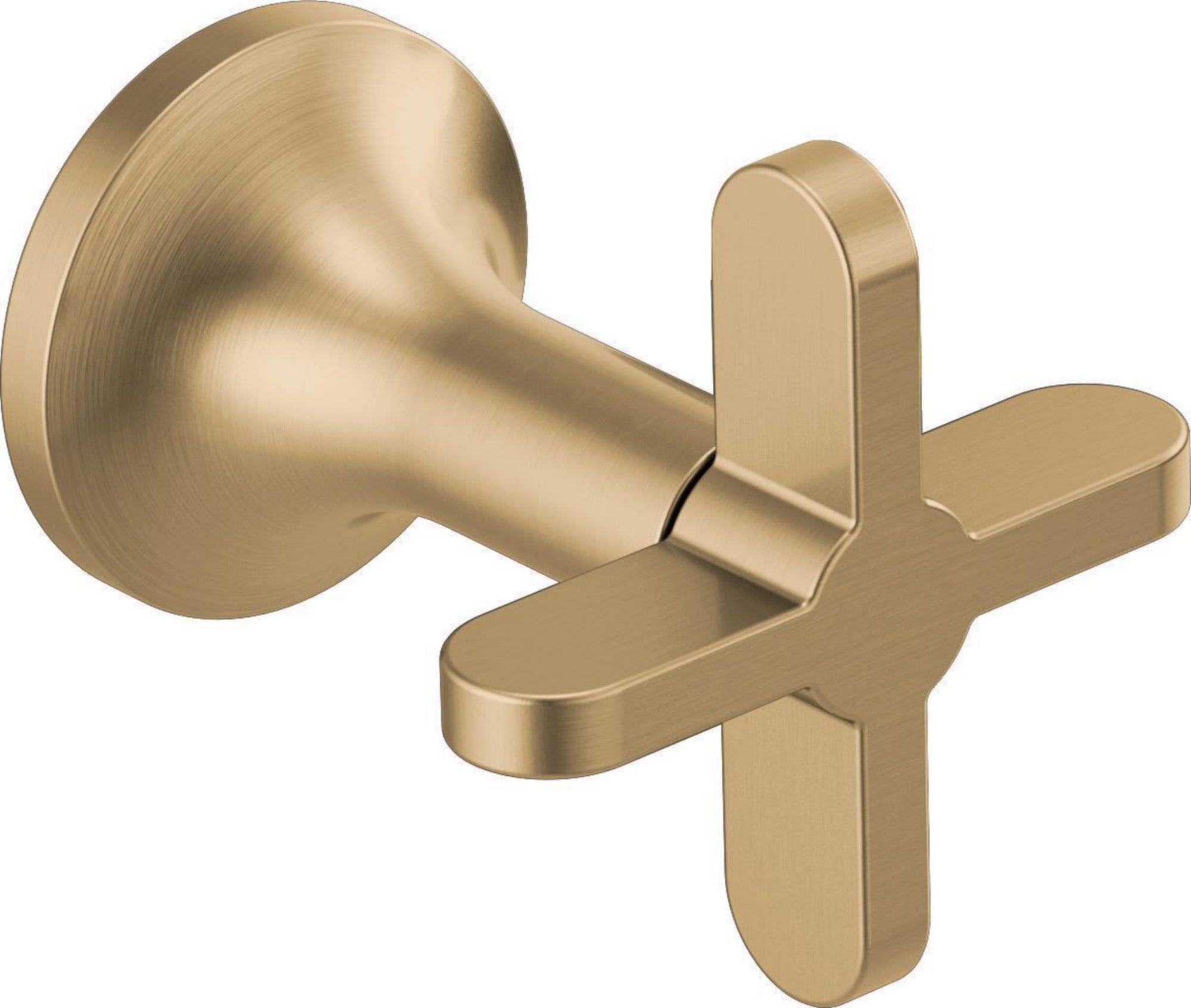 WALL MOUNT TUB FILLER CROSS HANDLE