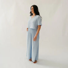 Load image into Gallery viewer, Blue Blend Crop Top - by Pokoloko