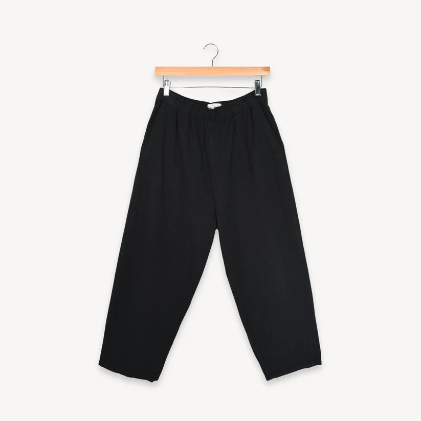Loft Cotton Crop Barrel Pants