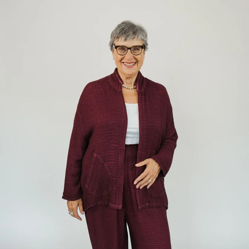 4-Layer Crinkle Jacket