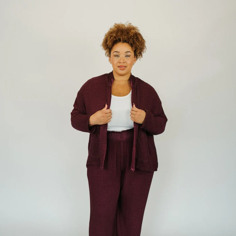 4-Layer Crinkle Jacket
