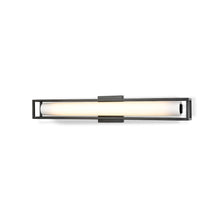 Load image into Gallery viewer, Lochwood 21-in Black LED Wall Sconce