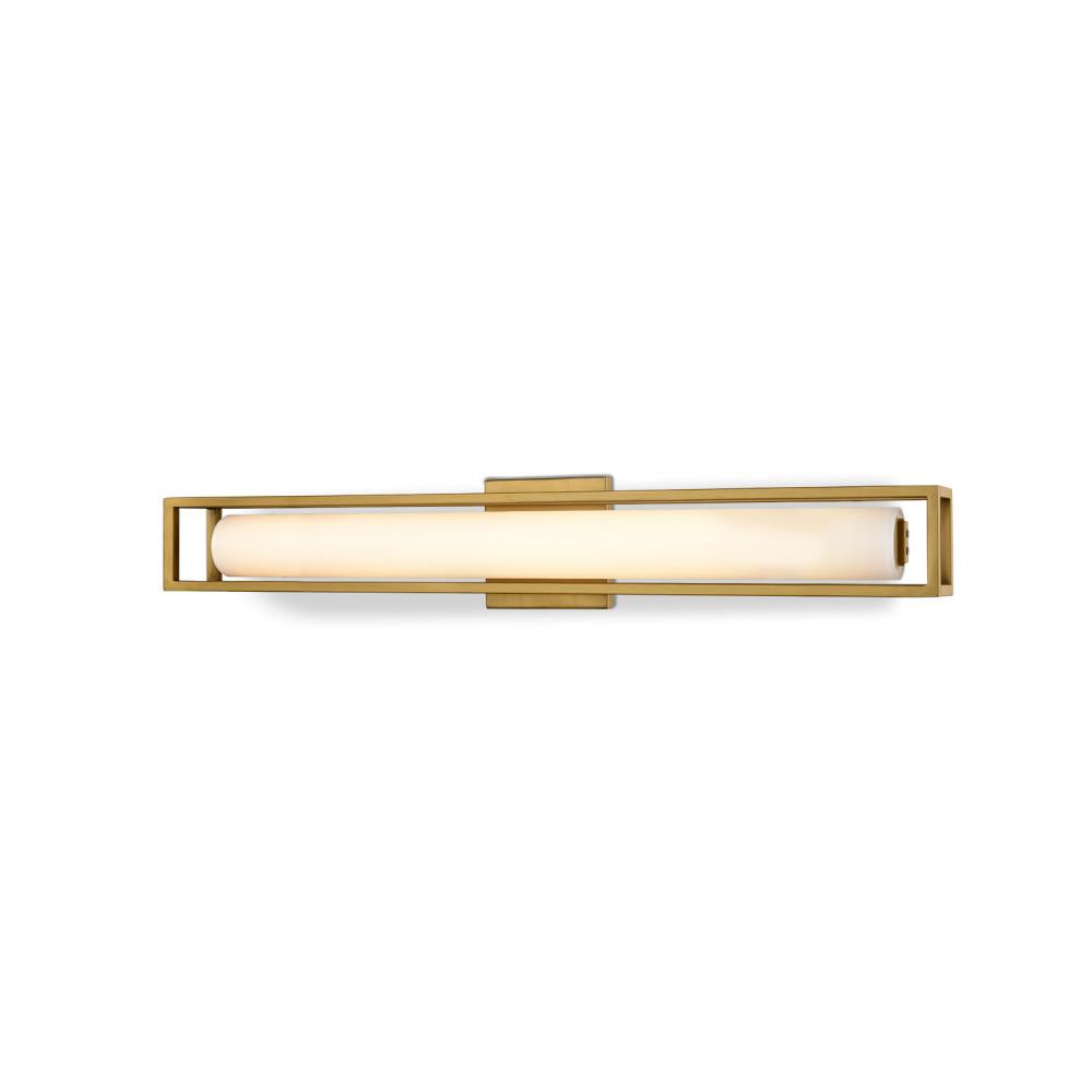Lochwood 21-in Gold LED Wall Sconce