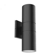 Load image into Gallery viewer, Lund 12-in Black LED Exterior Wall Sconce