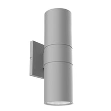 Load image into Gallery viewer, Lund 12-in Gray LED Exterior Wall Sconce