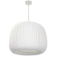 Load image into Gallery viewer, 1LT Pendant Slit Shade Linda White