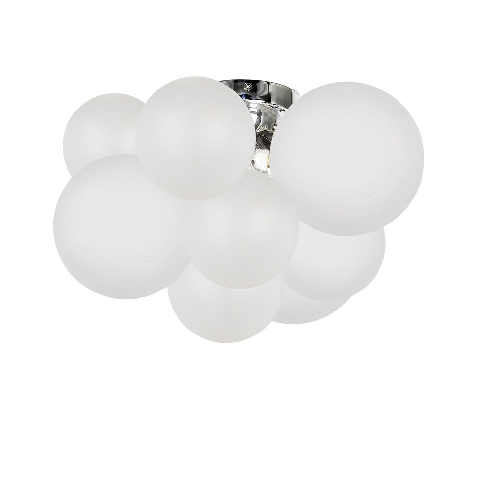 3LT Flush Mount, PC w/ FR Glass