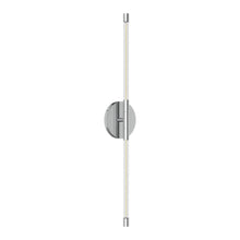Load image into Gallery viewer, Motif 26-in Chrome LED Wall Sconce
