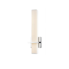 Load image into Gallery viewer, Nepal 18-in Chrome LED Wall Sconce