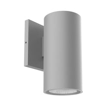 Load image into Gallery viewer, Nordic 7-in Gray LED Exterior Wall Sconce