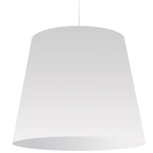 Load image into Gallery viewer, 1LT Oversized Drum Pendant X-Large White Shade