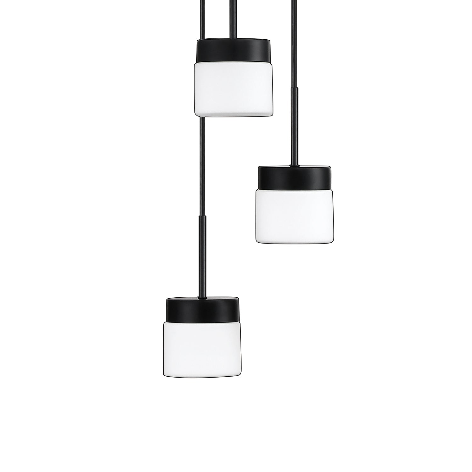NUON 3-Light Black Bar - 3LPA-BLK