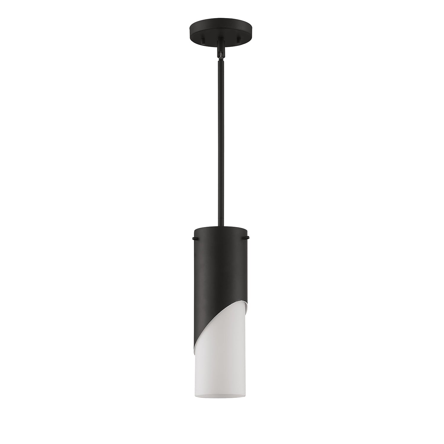 CALLISTO 1-Light Black Pendant - Black