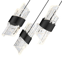 Load image into Gallery viewer, SILHOUETTES 13-Light LED Pendant Pan - 3LPA-BLK