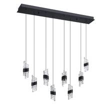 Load image into Gallery viewer, SILHOUETTES 13-Light LED Pendant Pan - 8LRT-BLK