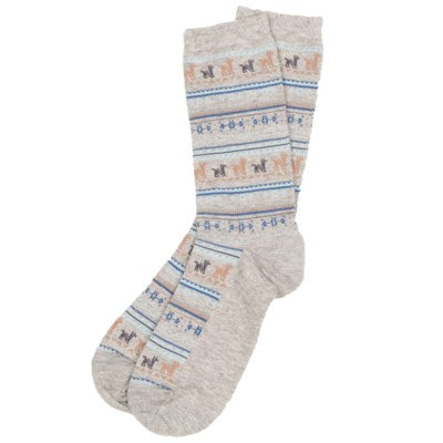 Print Alpaca Socks