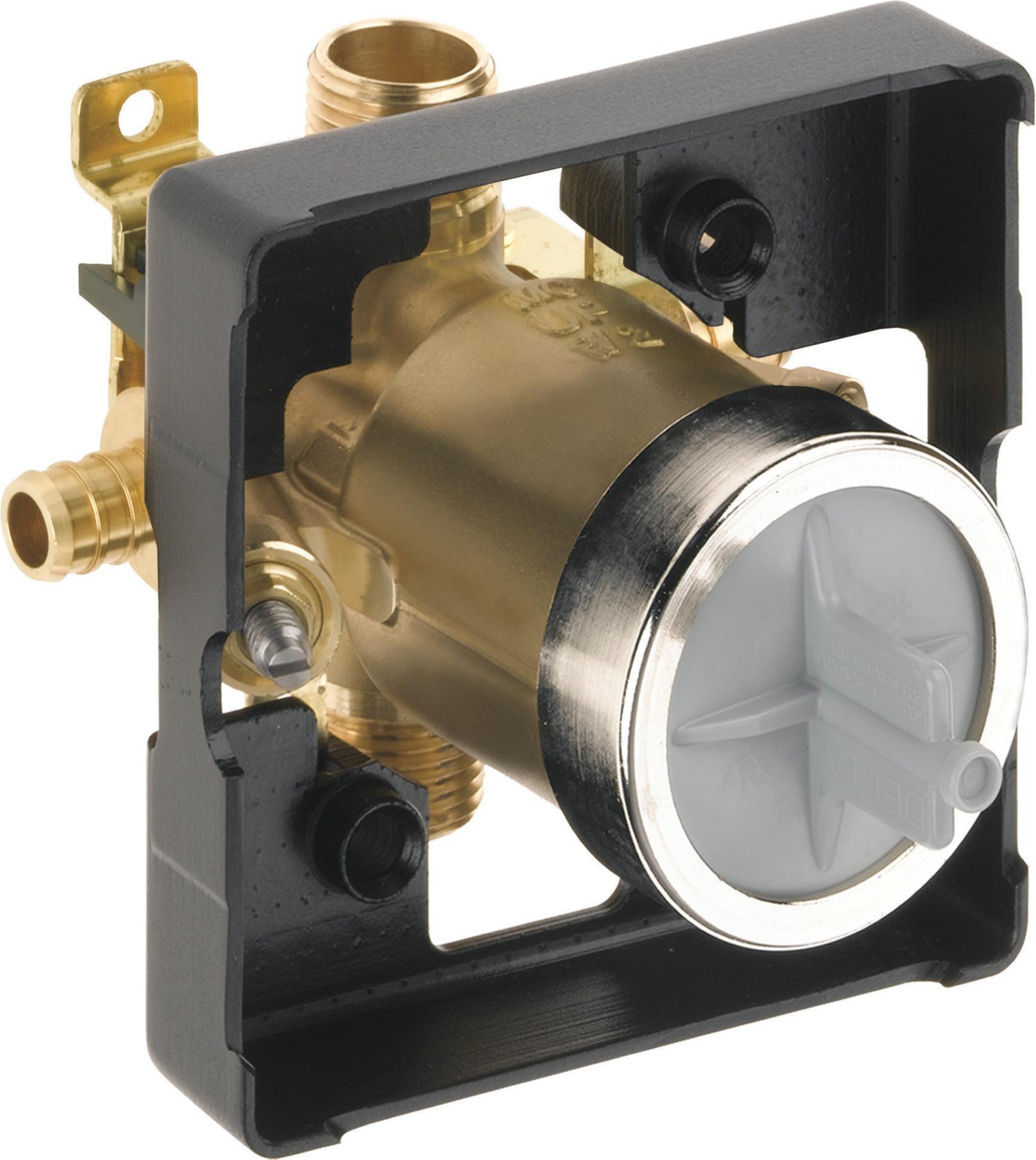 UNIVERSAL T/S VALVE BODY-PEX W/STOPS